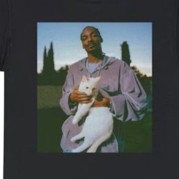 Snoop Dogg Cat 90s Hip Hop Classic Fit Adult Unisex T-Shirt 170 - Picture 2 of 5